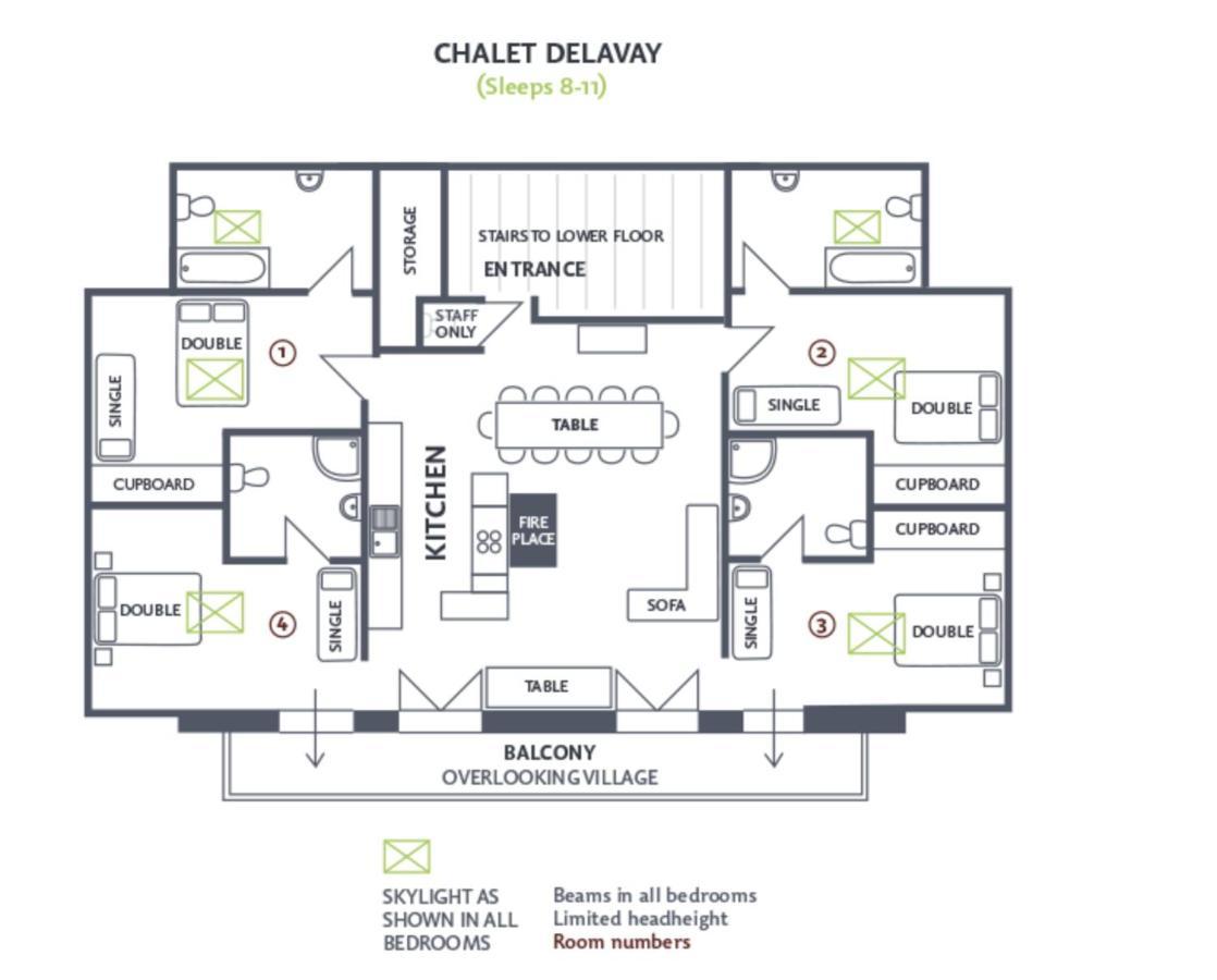 Residences Delavay Les Pistes Ле-Гет Екстериор снимка
